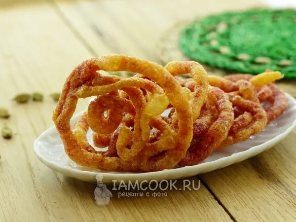 Фото готового блюда: Джалеби