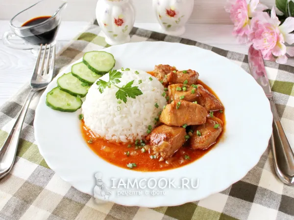 Фото готового блюда: Свинина Адобо