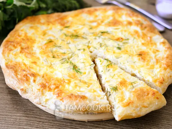 Фото блюда: Белая пицца