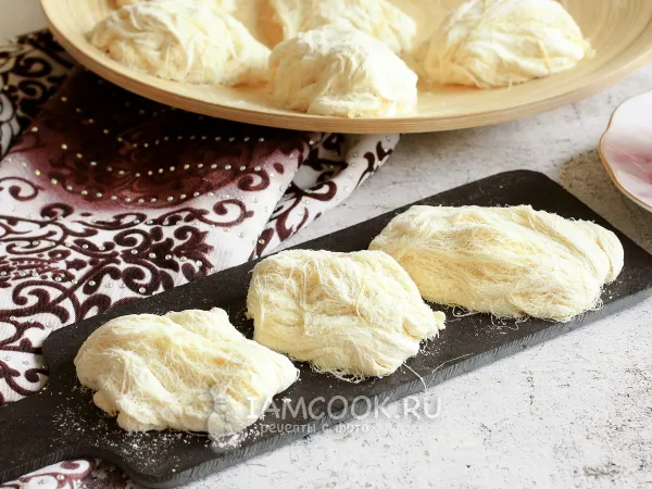 Фото блюда: Пашмак (узбекская халва)