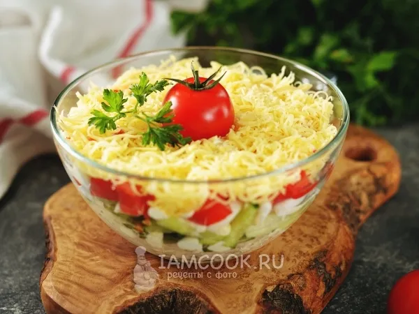 Фото блюда: Салат «Майский»