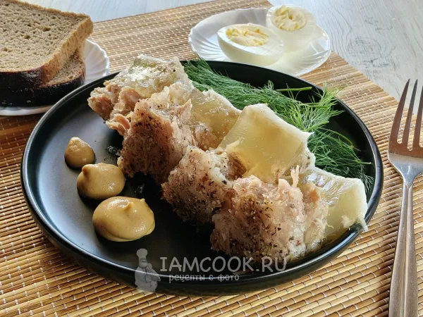 Фото блюда: Холодец в афганском казане