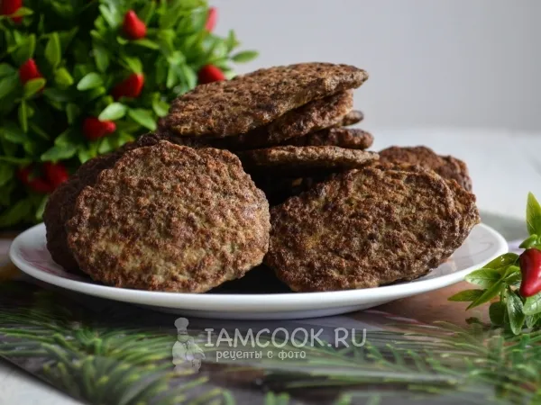 Фото готового блюда: Печеночники из говяжьей печени