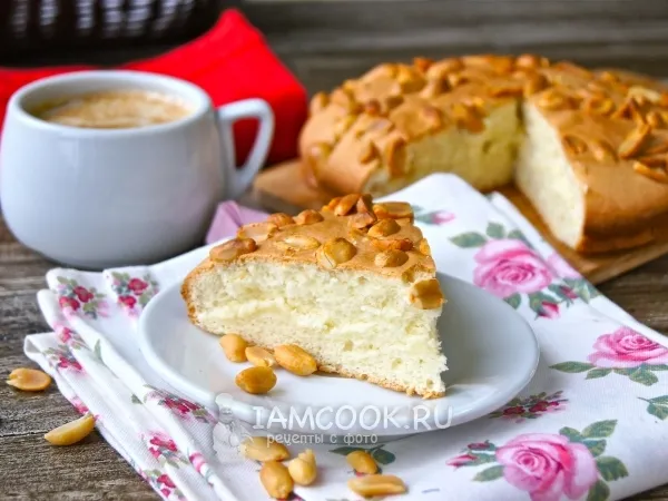 Фото блюда: Бисквит с орехами