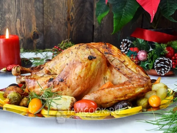 Фото блюда: Индейка, запеченная в духовке