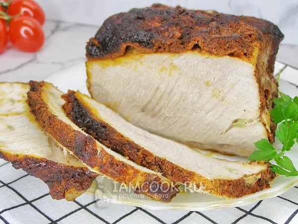 Фото блюда: Буженина с перцем