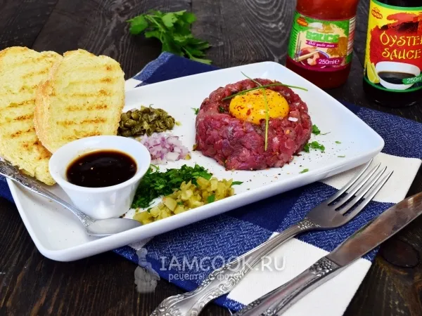 Фото блюда: Тартар из говядины