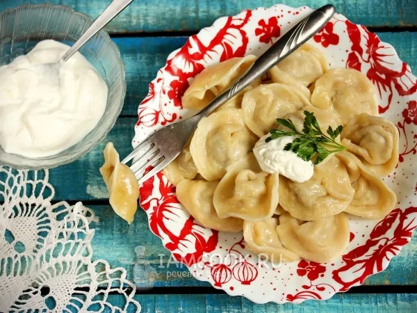 Фото блюда: Пельмени из свинины