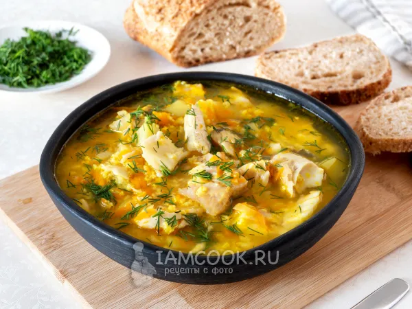 Фото блюда: Уха из хека