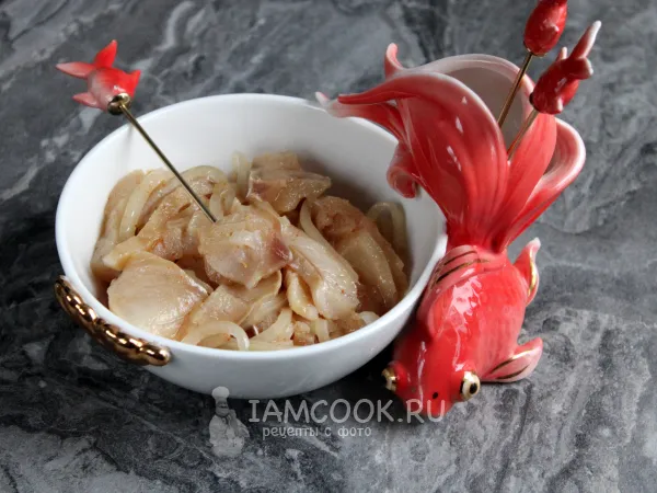 Фото блюда: Хе из трески по-корейски