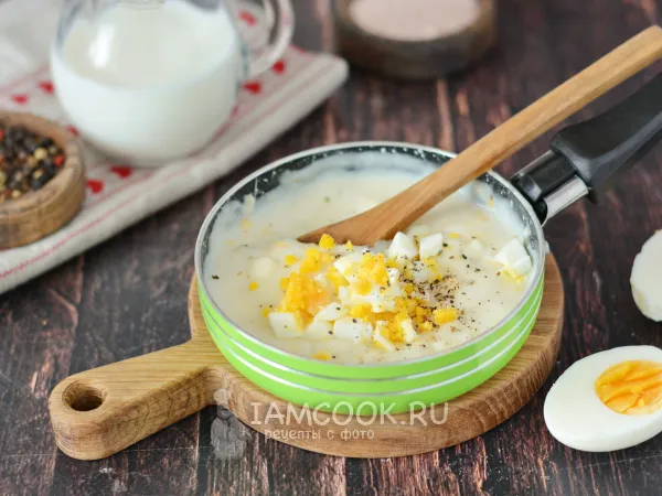 Фото блюда: Соус из яиц и молока