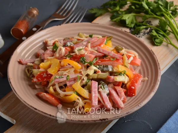 Фото готового блюда: Салат «Мексика»