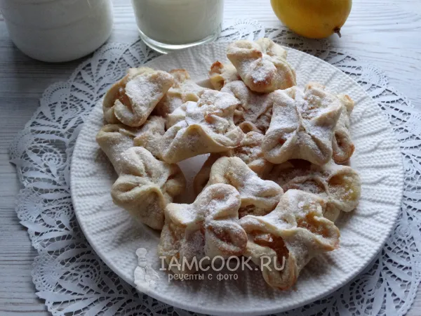 Фото готового блюда: Печенье с лимонной начинкой