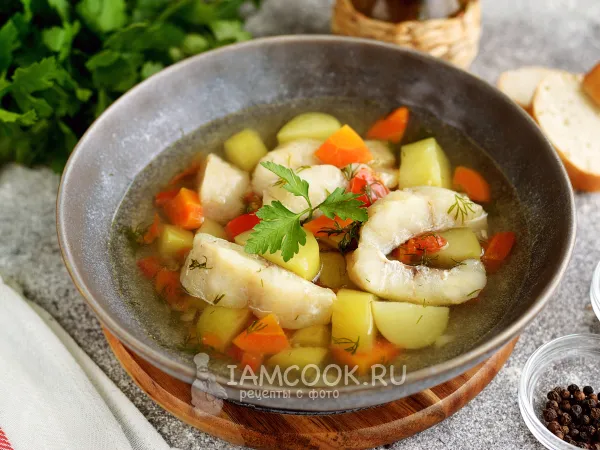 Фото блюда: Уха из трески