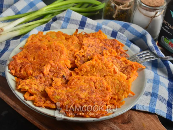 Фото блюда: Драники из батата