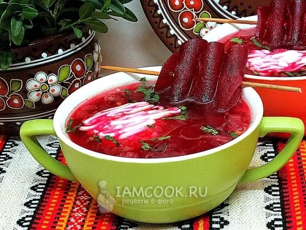 Фото готового блюда: Борщок-борщик