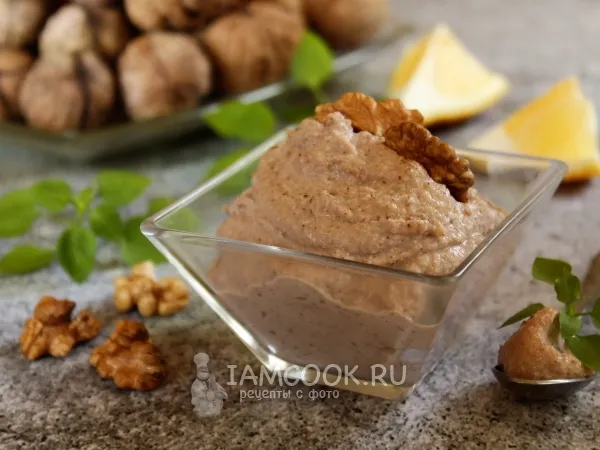 Фото блюда: Постный ореховый майонез