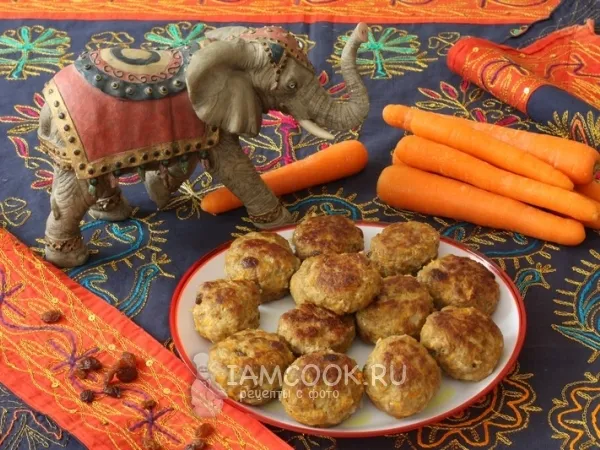 Фото блюда: Котлеты по-индийски