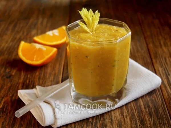 Фото блюда: Смузи из сельдерея и апельсина