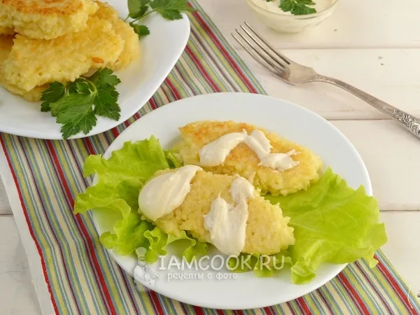 Фото готового блюда: Рисовые биточки