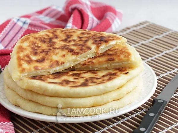 Фото блюда: Хачапури на сковороде