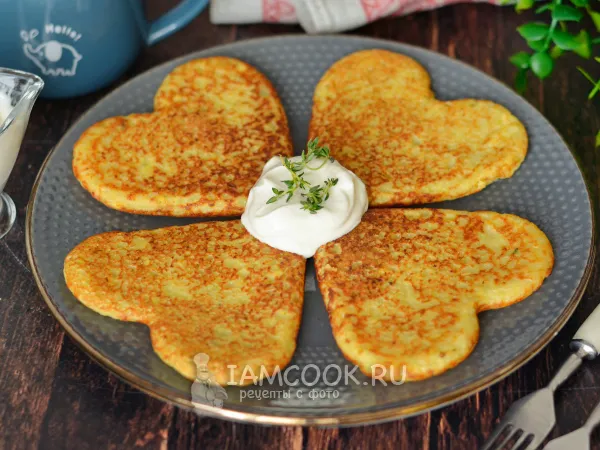 Фото блюда: Драники в блендере