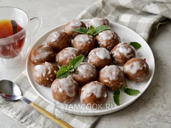 Фото готового блюда: Постные шоколадные пряники