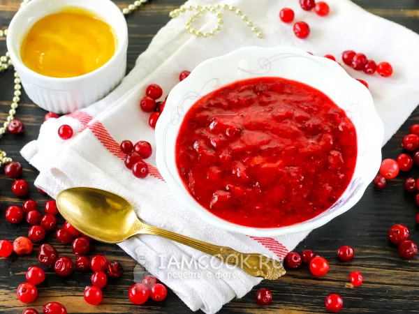 Фото блюда: Клюква с медом