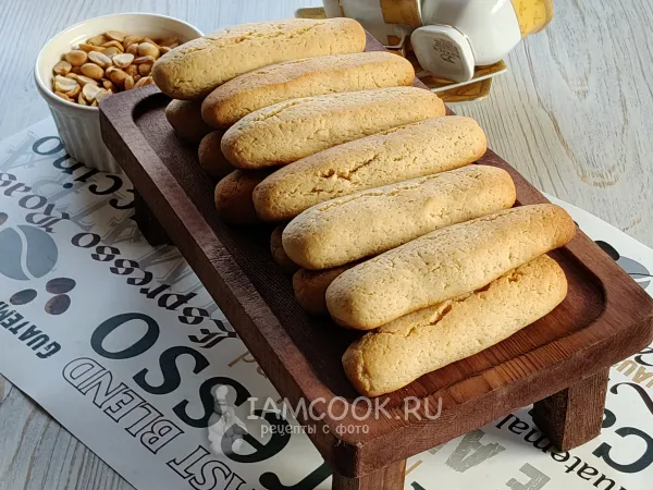 Фото готового блюда: Печенье «Арахисовые палочки»