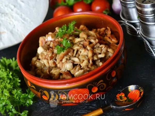 Фото блюда: Жареные дождевики