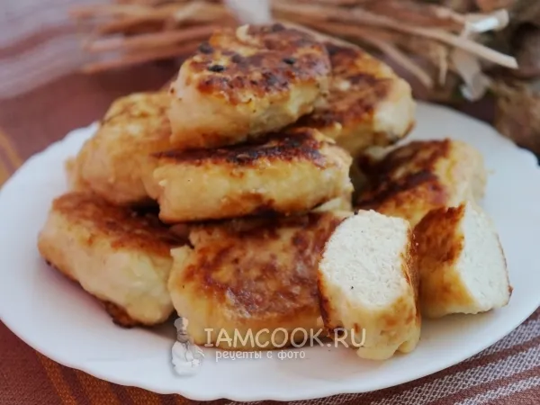 Фото блюда: Куриные котлеты с творогом