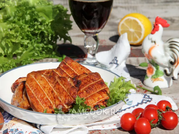 Фото блюда: Филе индейки на гриле