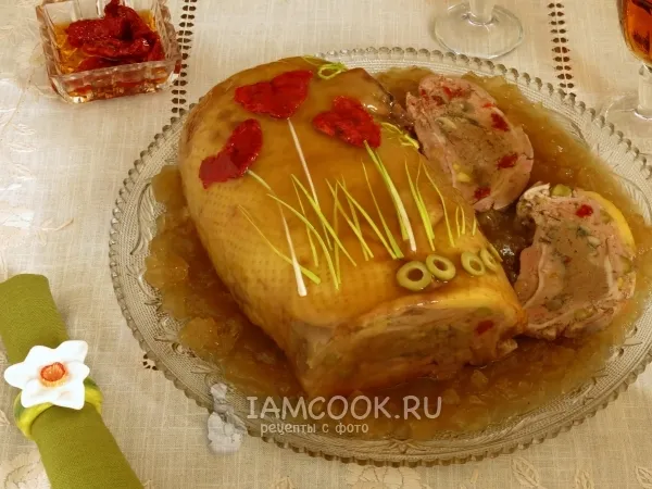 Фото готового блюда: Галантин