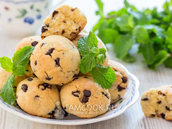 Фото готового блюда: Печенье «Баунти»