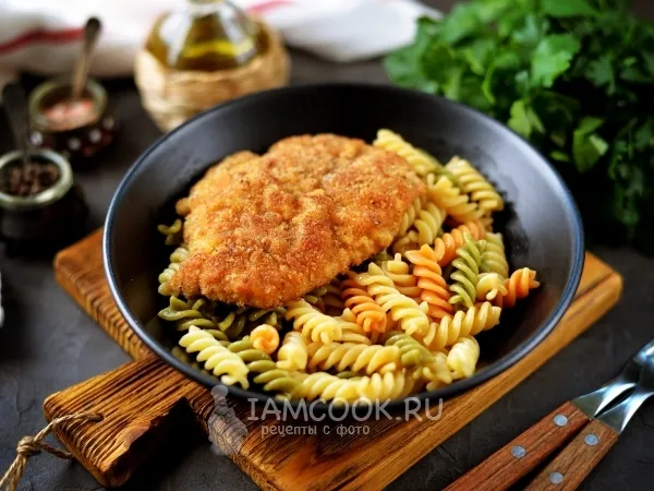 Фото готового блюда: Свиные отбивные в панировке