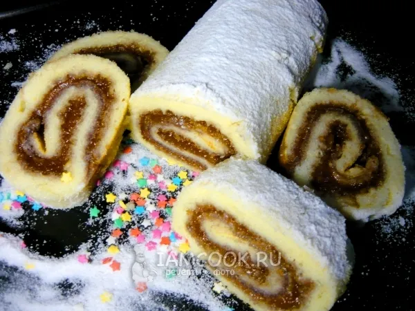 Фото блюда: Рулет с повидлом