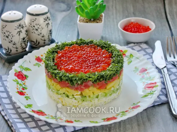 Фото блюда: Салат «Императрица»