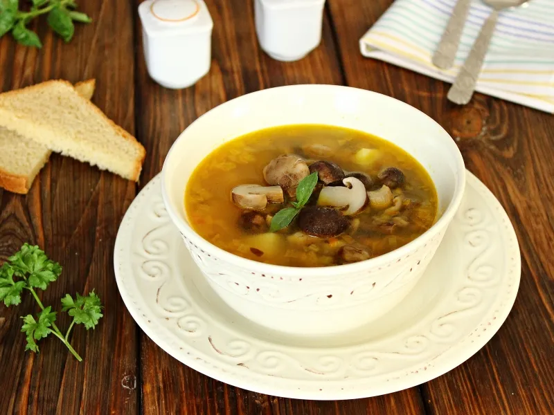 Фото блюда: Грибовница из замороженных грибов