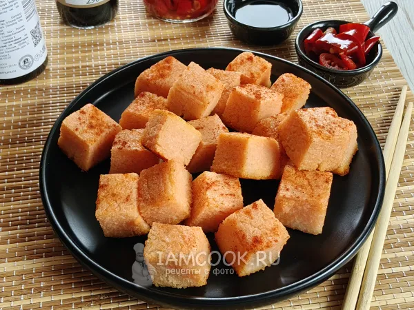 Фото блюда: Тофу из чечевицы
