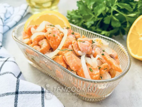 Фото блюда: Хе из семги