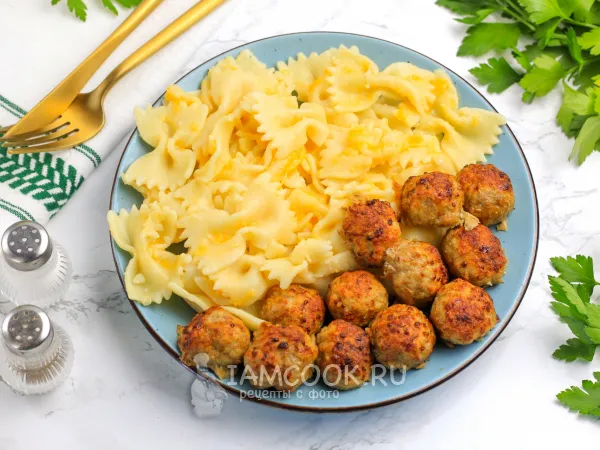 Фото блюда: Фрикадельки в аэрогриле