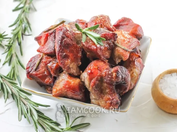 Фото блюда: Свинина в соевом соусе в духовке