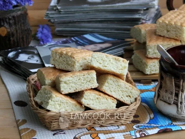 Фото готового блюда: Печенье из кукурузной муки