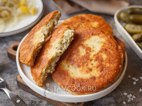 Фото блюда: Постные лепешки на рассоле