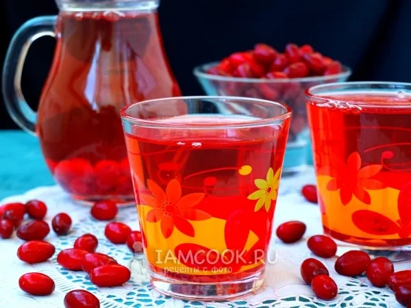 Фото блюда: Компот из кизила