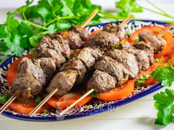 Фото блюда: Шашлык из баранины в духовке