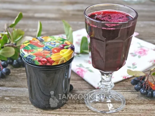 Фото блюда: Сироп из черноплодной рябины