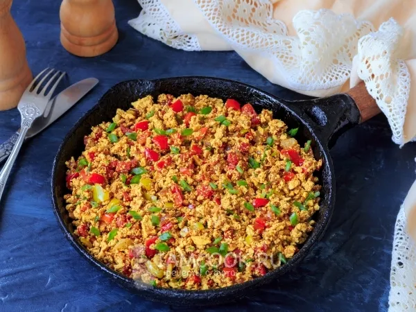 Фото готового блюда: Омлет из тофу