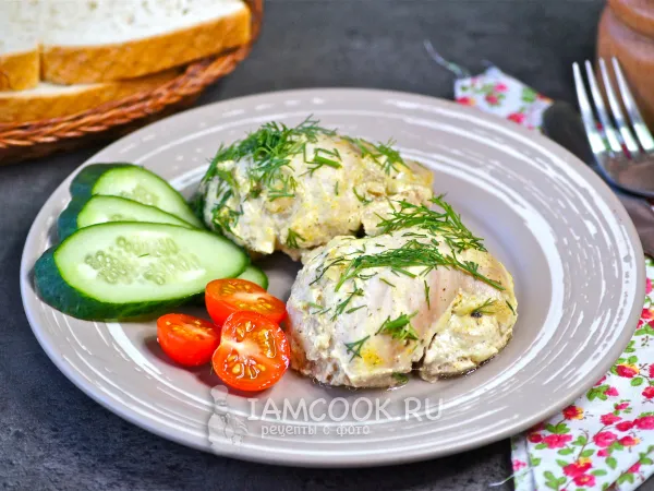 Фото готового блюда: Филе куриного бедра в духовке