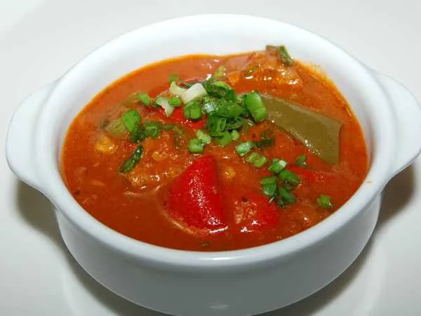 Фото блюда: Томатный суп с говядиной